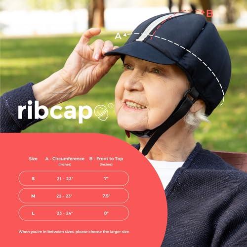 Ribcap Ribcap Hardy Medical Helmet | Navy Blue | Small (53-55 cm) | Protective Medical Helmet for Adults | Padded Helmet For Elderly Falls | Epilepsy Seizure Helmet | Fashionable & No Stigma