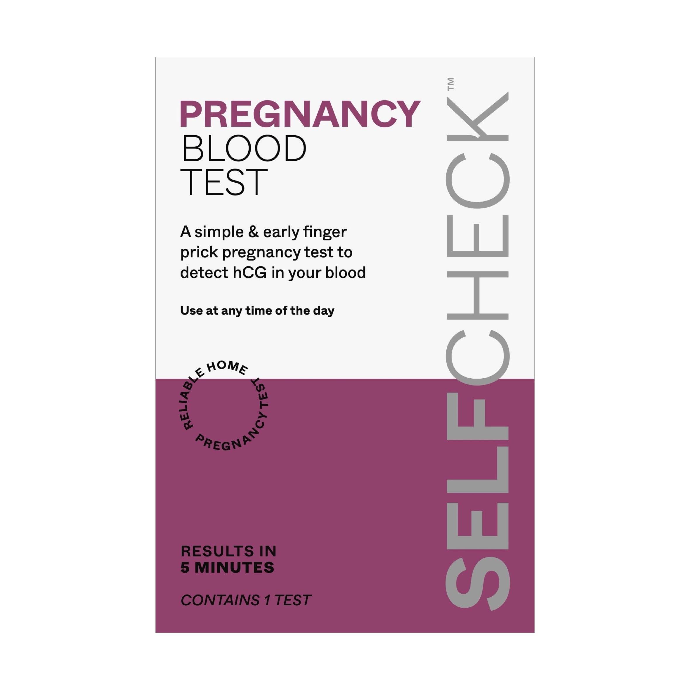 SELFCheck SELFCheck Pregnancy Blood Test