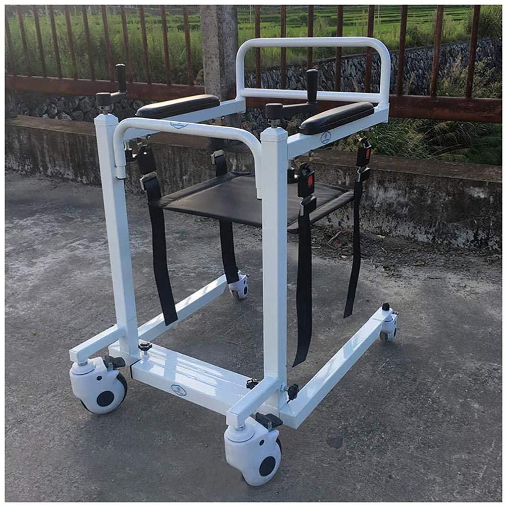 JWCN Heavy-Duty Patient Lift with Manual Low Base With telescopic function 500 lb. Weight Capacity Patient Transfer Sling Lift for Disabled People Elderly Uptodate