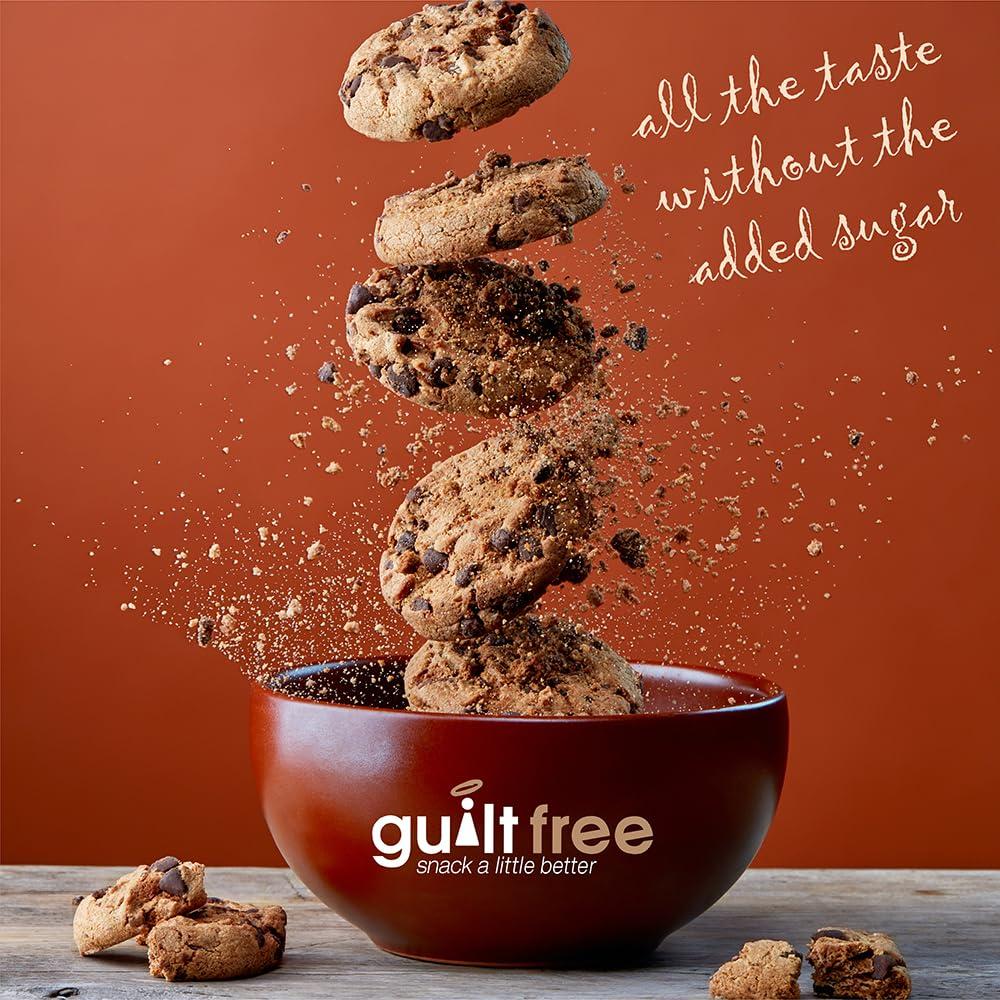 guilt free GuiltFree Sugar Free Cookies 128g No Added Sugar Biscuits Sugar Free Cookie Biscuit Keto for Diabetic Friendly Gift Hamper Basket Box Collection (Cookies & Cream)