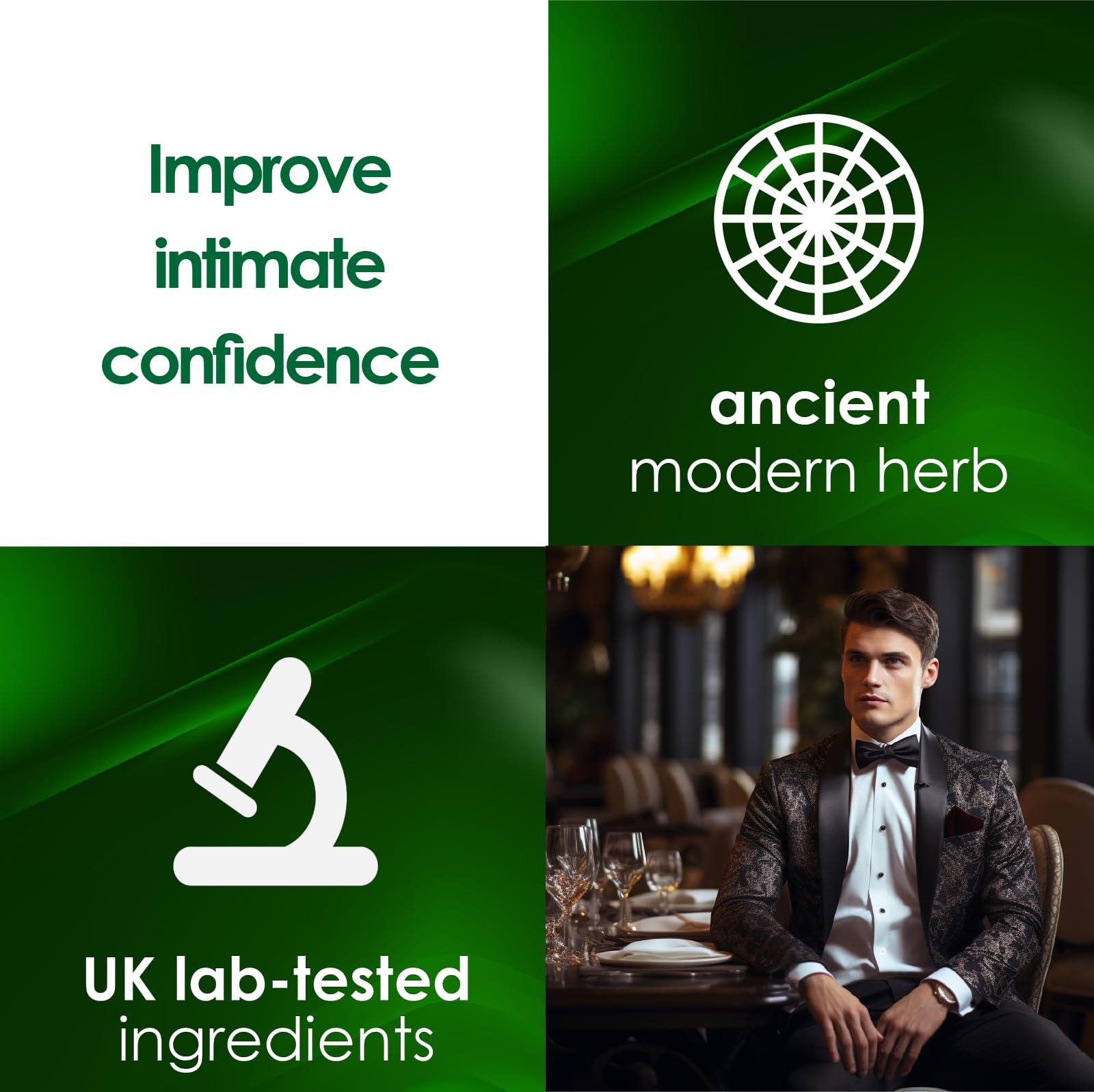 Alpha-Herb Alpha-Herb No-Numbing & Natural Delay Spray Drops to Last Longer | Climax Control | 30+ Uses per Bottle