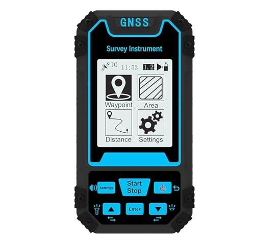 LYHJN LYHJN Handheld GPS Survey Equipment, GPS Land Measuring Instrument, Altitude Survey/Position Navigation/Travel Record/Project Lofting, for Land Survey, Outdoor Travel, Site Survey.