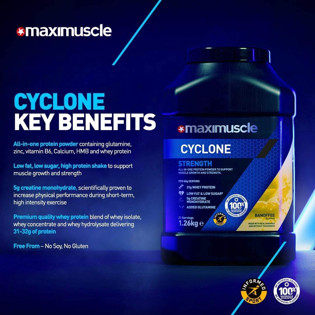 Maximuscle MaxiNutrition Cyclone - 1.26kg - Chocolate with Shaker