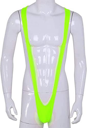 LATRAT LATRAT Inside Ropa, Borat's Mankini Costume, Men's One Size (Green), Green, M