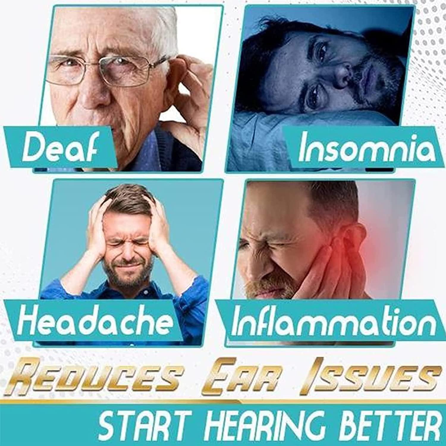 Anshka Organic Ear Ringing Remedy Drops,Ear Drops to Help Stop Ringing in The Ears,Tinnitus Relief,Noises in Ears,Pain,and Discomfort,Relieves Ear Aches,Swimmer's Ear (3pcs)