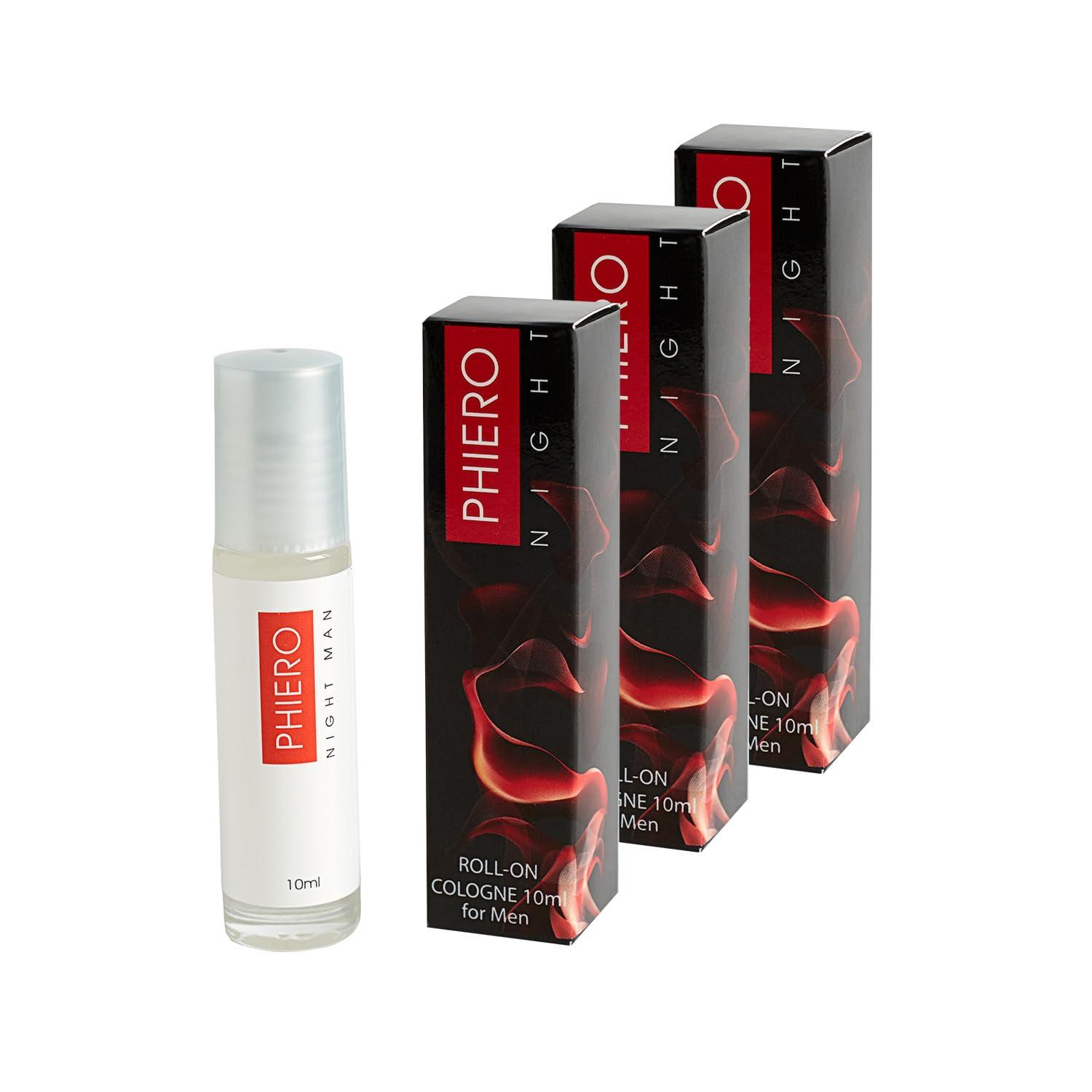 PHIERO Pheromone - 3 Phiero Night Man: Pheromone perfume for men