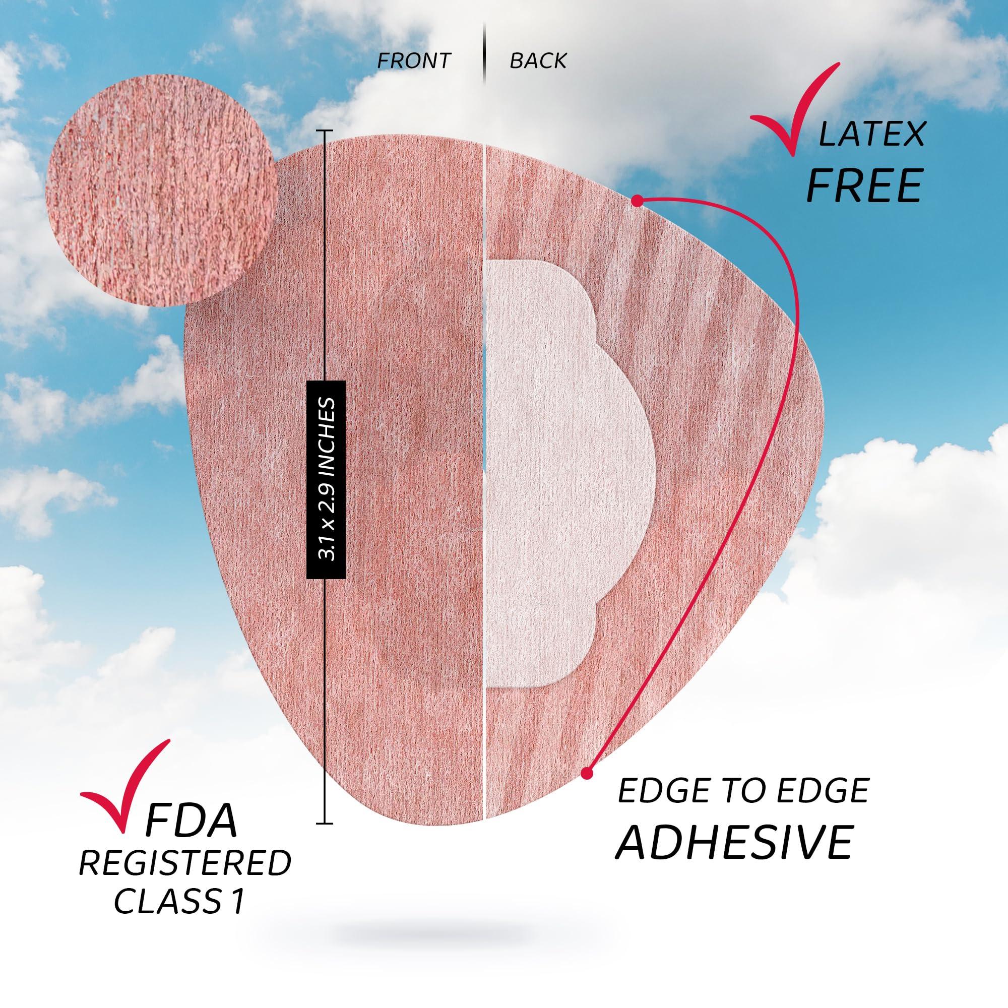 NOT JUST A PATCH Not Just A Patch Freestyle Libre 2 Covers (20 Pack) - Thin, Strong and Light, Ultra-Long 14 Day Adhesion - Durable Lingo CGM & Libre 2 Sensor & Protector Patches - Air Libre 2 Brown