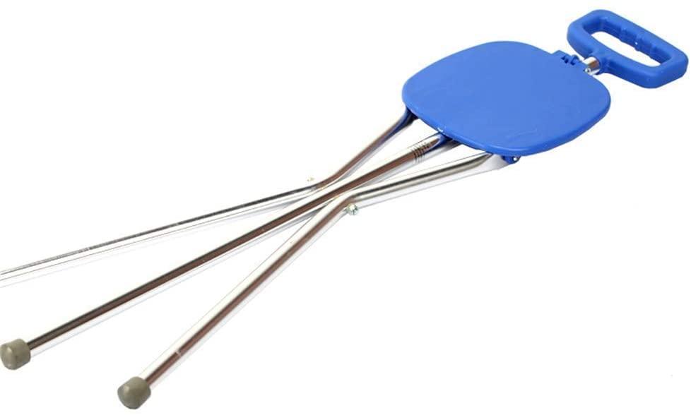 BONOOL Folding Crutch Stool Cane stool folding stool for walking sticks tripod for walker stool with walking stick with seat Walking stick for old man stool with crutches for elderly 87cmwalking stick for El