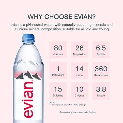 evian Evian Still Mineral Water 330 ml (Pack of 24)