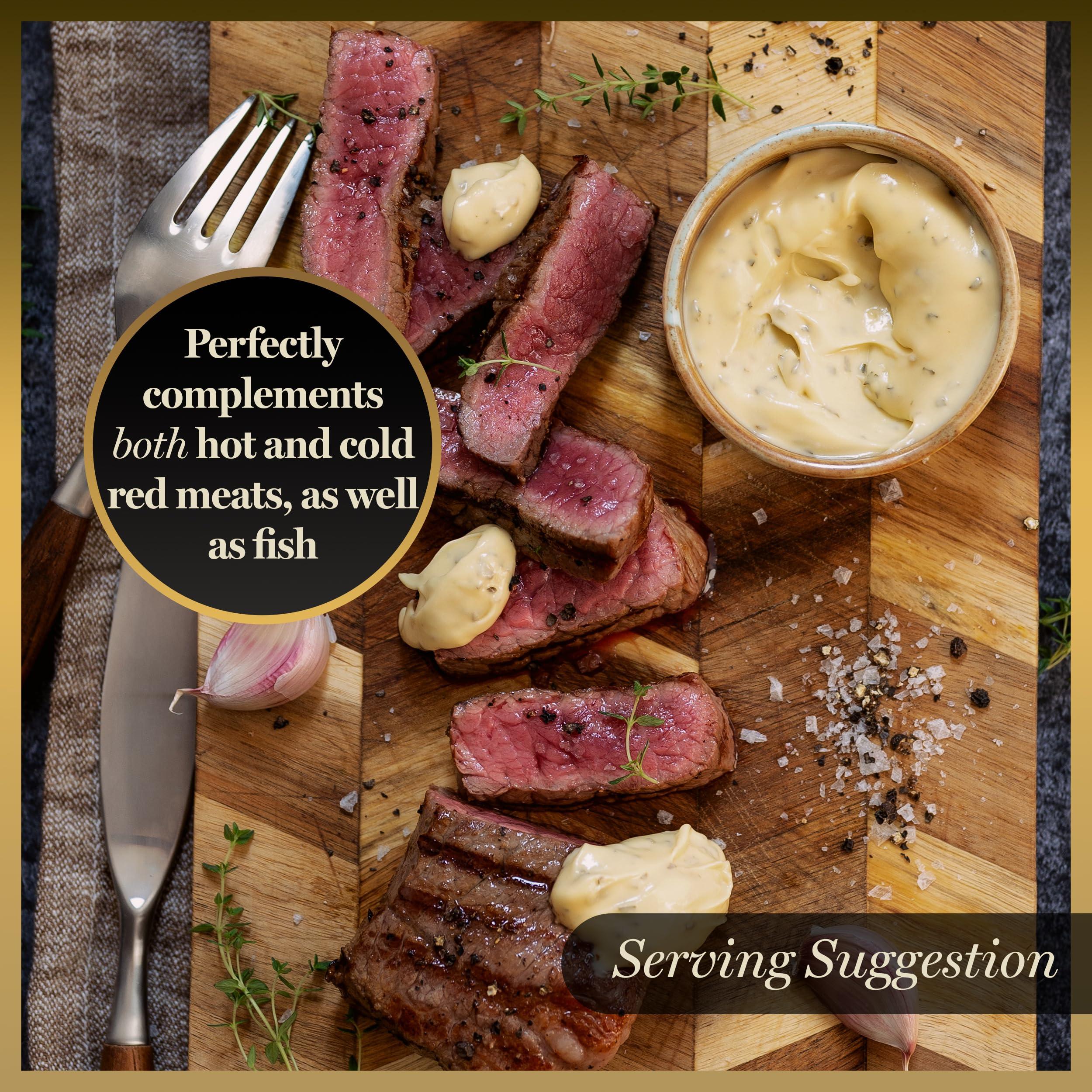 The Condiment Company The Condiment Company Bearnaise Sauce 190g - Rich & Creamy Steak Sauce & Seafood Dip