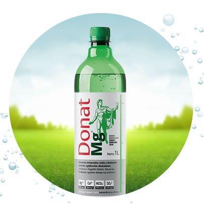 Wholefood Earth Natural Magnesium Water - 1000mg Magnesium in 1000ml \'\'Donat Mg\'\' Bulk Pack 6x1L