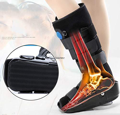 PHASFBJ PHASFBJ Plantar Fasciitis Night Splint, Air Cam Walker Fracture Ankle Foot Stabilizer Boot Orthopedic Sleeping Immobilizer Stretch Boot Adjustable Achilles Tendonitis Brace,M