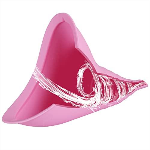 BAtlam BAtlam 2 Pcs Female Urination Device, Women Urine Funnel Urinator, Women\'s Stand Up Urinal Portable for Travel, Camping, Hiking, Outdoor Activities.(Pink+Purple)