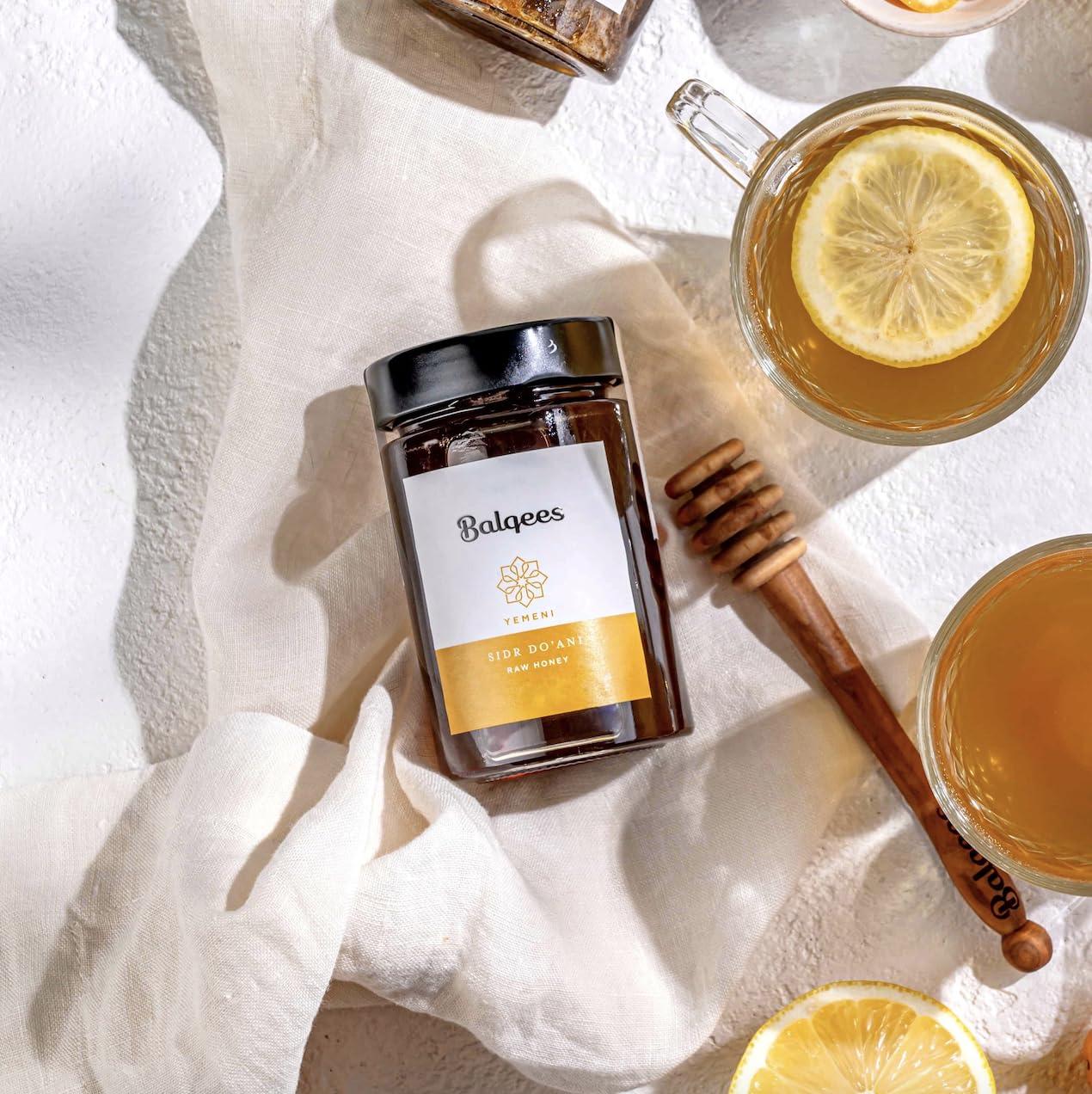 Balqees Balqees Raw Yemeni Sidr Doani Honey (250g) - Pure, Unpasteurised, Unfiltered - 100% Raw Honey