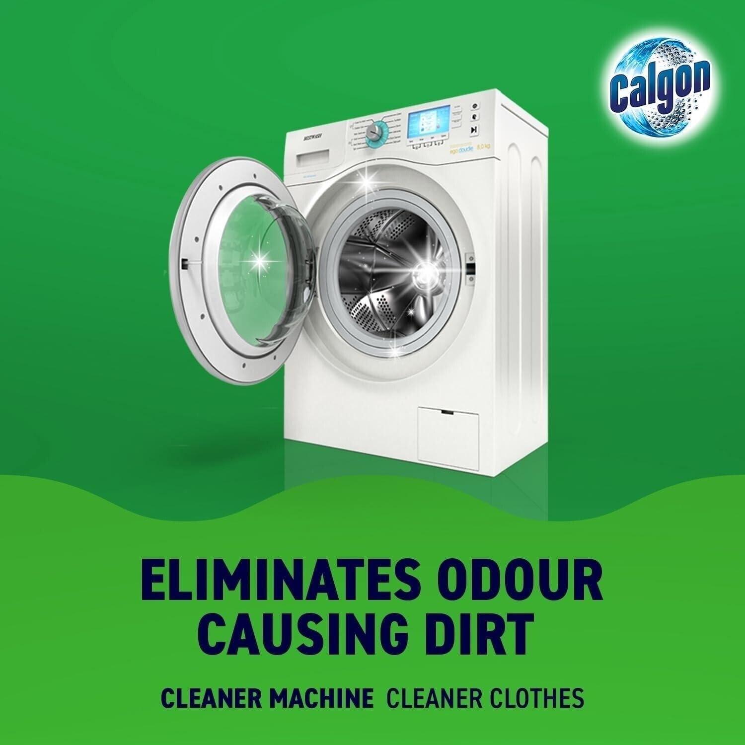 Calgon Calgon Hygiene Plus Washing Machine Cleaner & Limescale Remover, Water Softener Tablets, 65 Tablets, Pack of 4 (Total 260 Tabs)