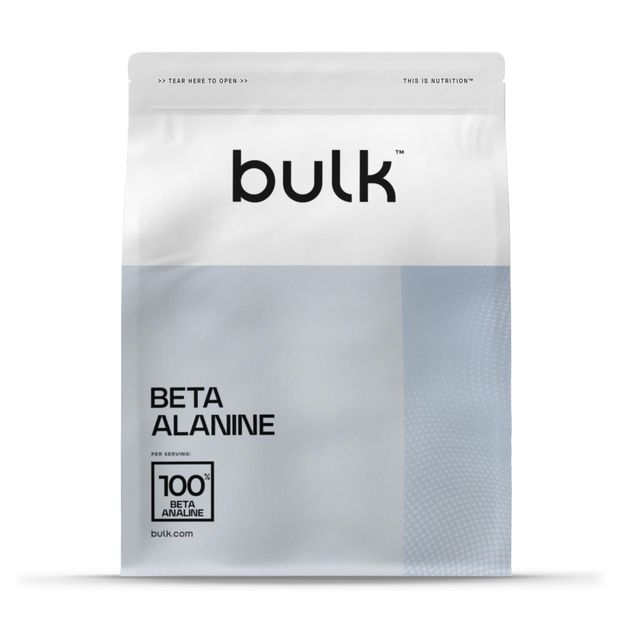 Bulk Bulk Pure Beta Alanine Powder, 100 g, Packaging May Vary