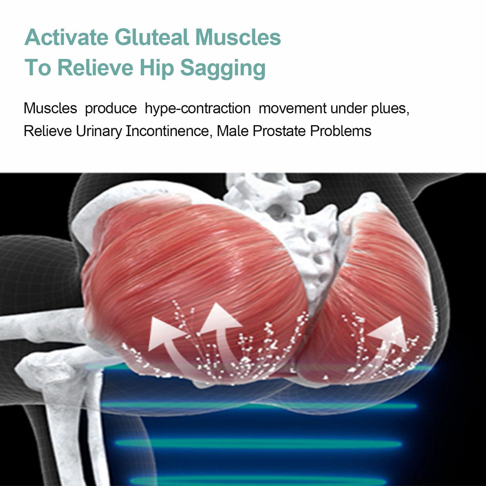 ZyKnaurral ZyKnaurral Electromagnetic Pelvic Floor Muscle Orthosis, Pelvic Floor Muscle Repair Device, Stimulates Pelvic Floor Muscle Contraction 12,000 Times, Targeting Male Prostate Problems