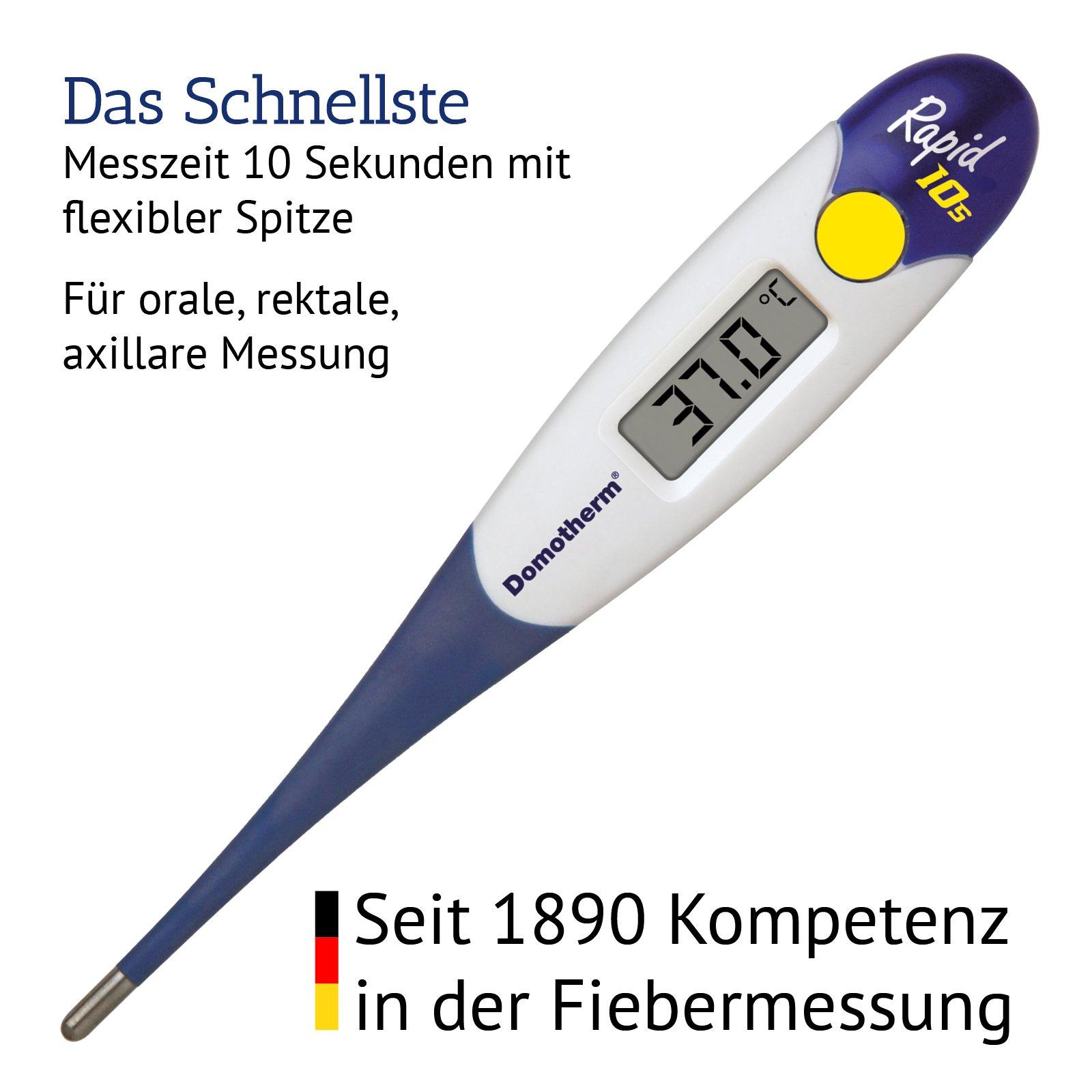 Domotherm Domotherm Rapid 10s - fever thermometer for measuring body temperature in just 10 seconds