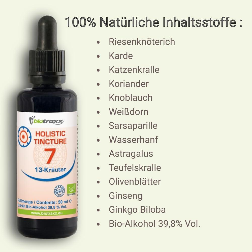biotraxx Biotraxx Holistic Tincture 7 - Support for Lyme Disease - 13 Herb Intensive Cure - 50ml