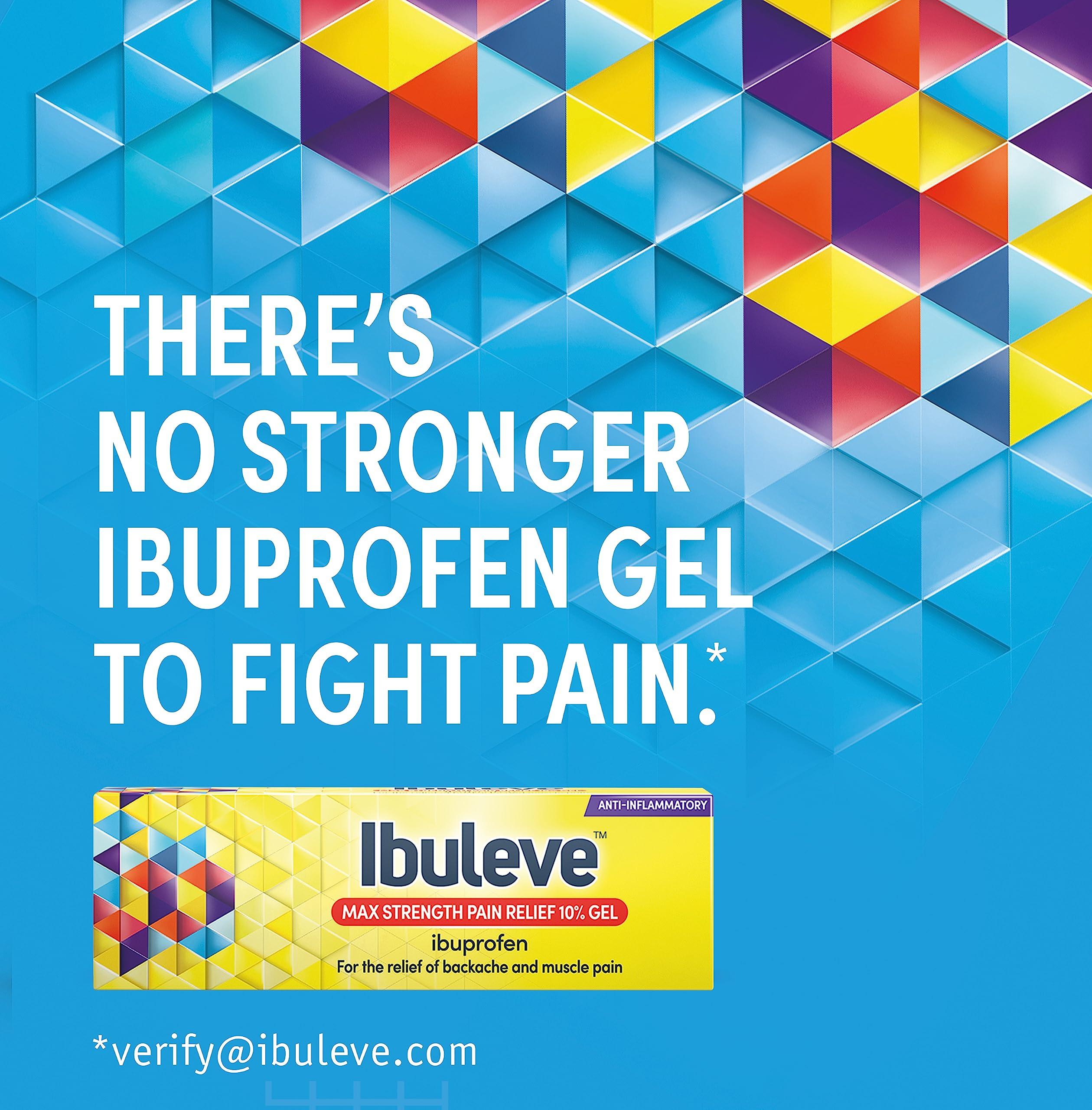 IBULEVE Ibuleve Max Strength Pain Relief 10% Gel, 30g