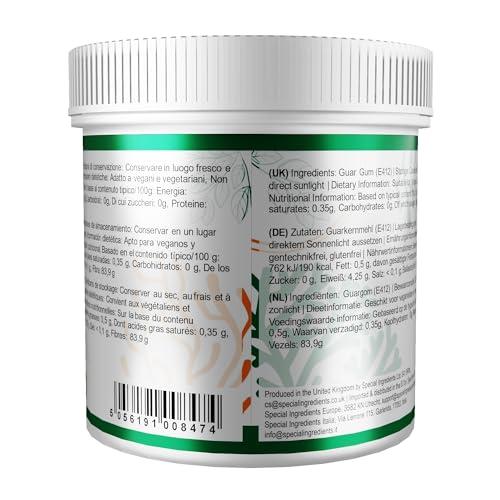 SPECIAL INGREDIENTS Guar Gum Powder 5kg Premium Quality Non-GMO, Gluten Free Recyclable Container