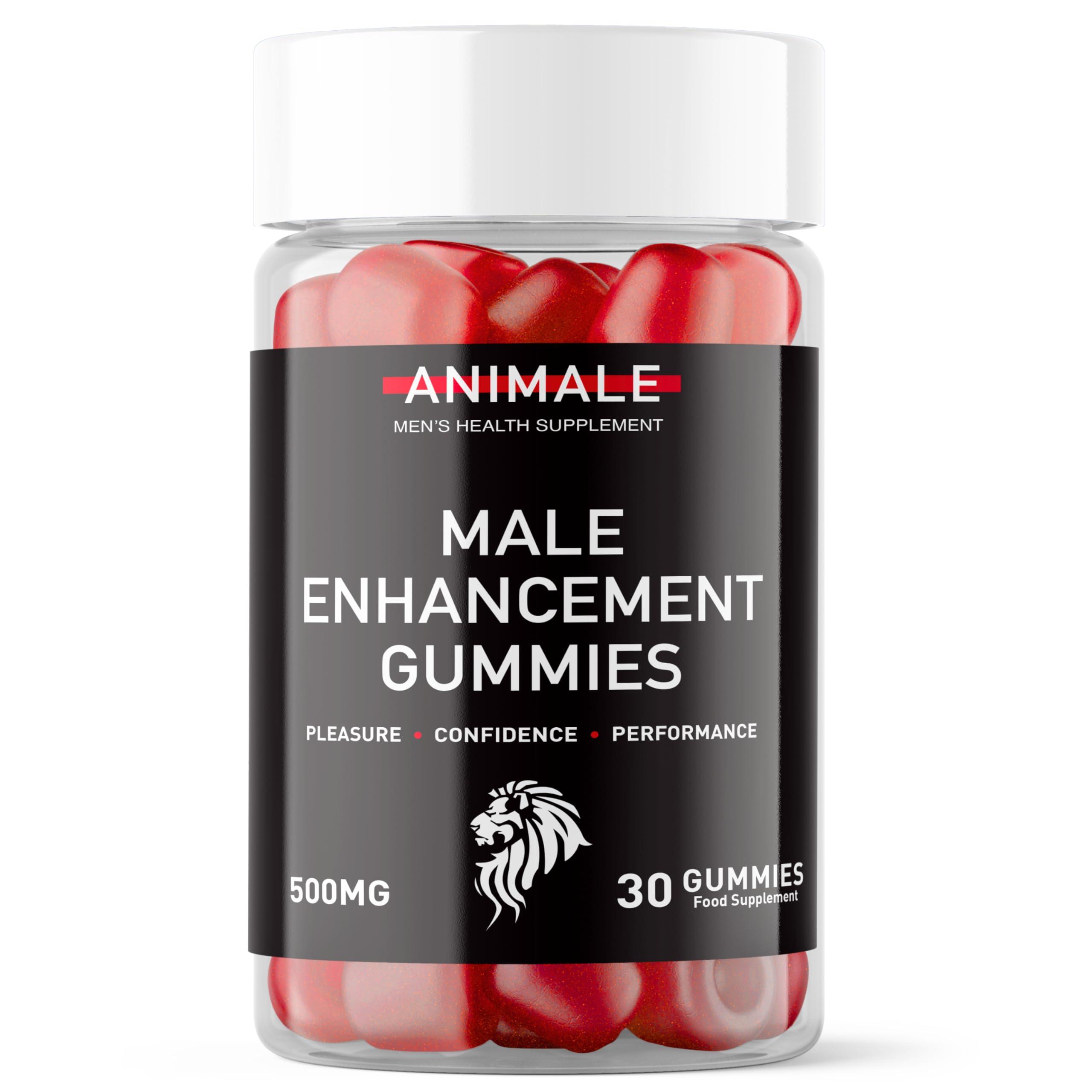 SUPPLEMENT PARADISE Animale Male Enhancement Gummies - 1 Month Supply