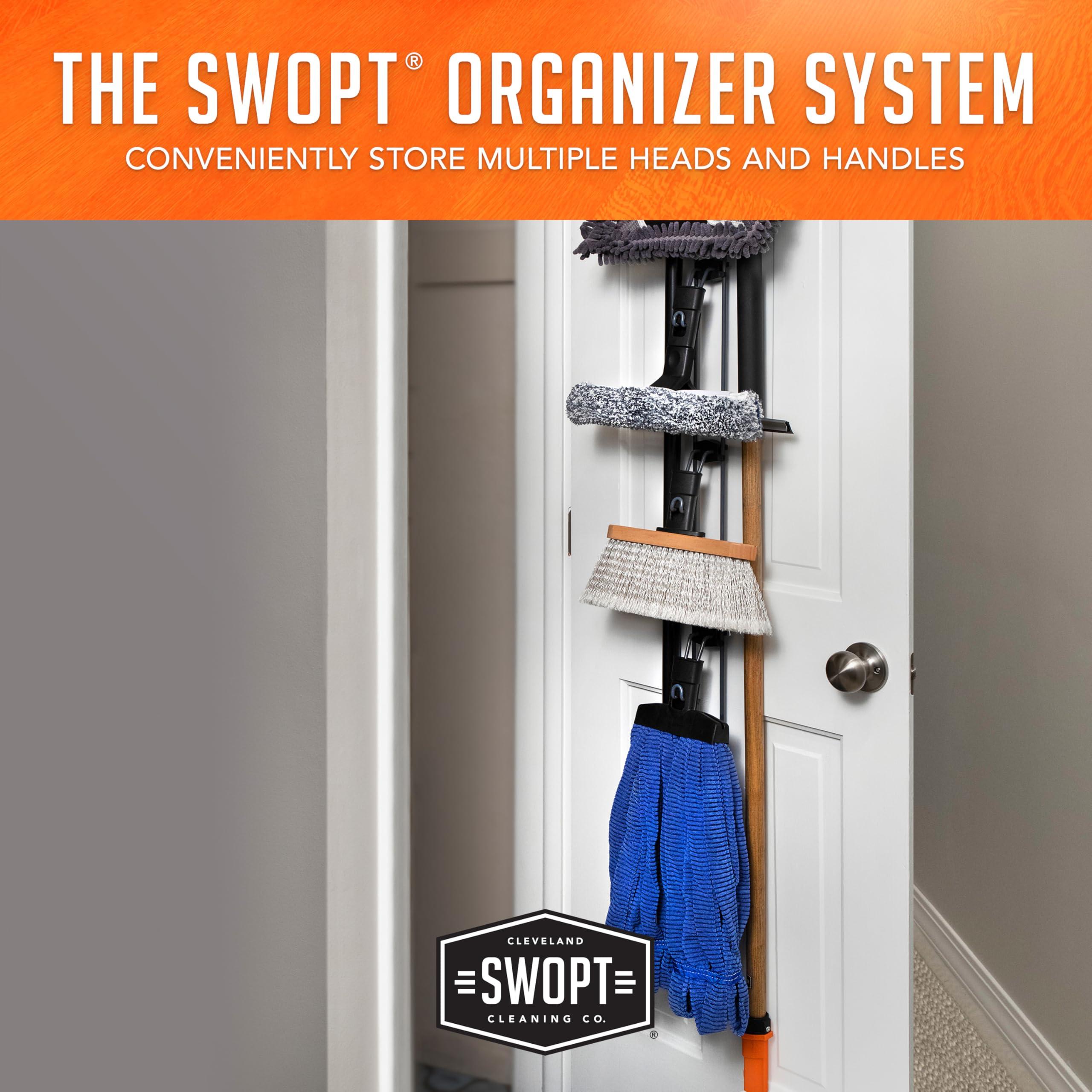 SWOPT SWOPT Microfiber Mop Head Microfiber Dust Mop Head for Use on Wood, Laminate and Tile Floors, Lint Free Cleaning Head Only, Handle Sold Separately, 5111C6