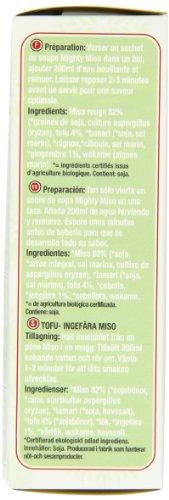 King Soba King Soba Noodle Culture Organic Mighty Miso Soup with Red Tofu and Ginger, 60g