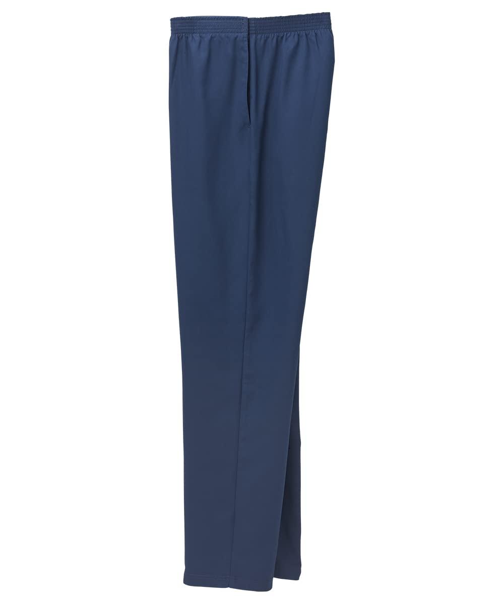 Silvert's Adaptive Clothing & Footwear Mens Self Dressing Adaptive Easy Access Pant, Navy, Large