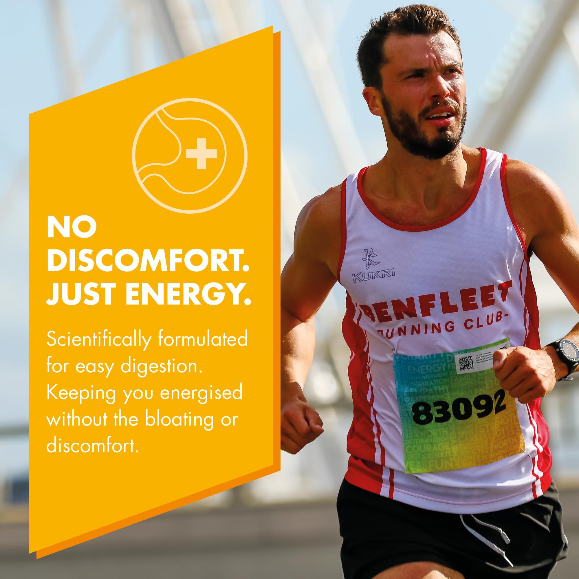 HIGH5 HIGH5 Energy Gels - Quick Release Sports Gels to Power Muscles for Peak Performance - Natural Fruit Juice & Caffeine-Free - On The Go Energy Boost for Running, Cycling and Endurance (Mango, 20 x 40g)