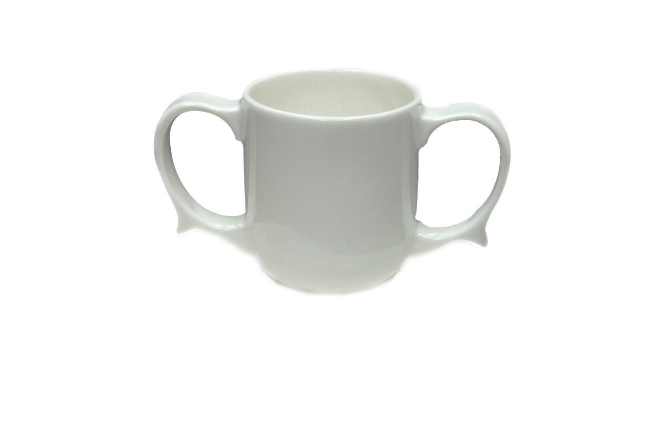 NRS Healthcare NRS Healthcare Wade Dignity Two Handled Mug - White