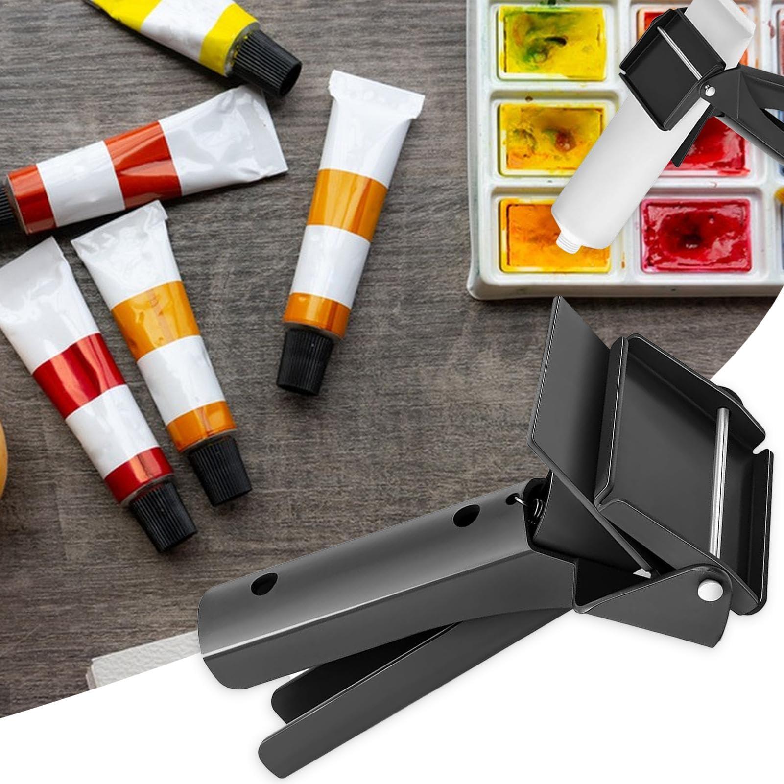 FreshCart Basics Tube Grip - Silicone Extrusion Tool, Silicone Dispenser Tube | Ergonomic Squeeze Extrusion Tool Metal Tube, Rtv Tube Squeezer, Heavy Duty Silicone Dispenser for Prevents Waste, Iron