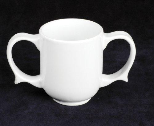 NRS Healthcare NRS Healthcare Wade Dignity Two Handled Mug - White