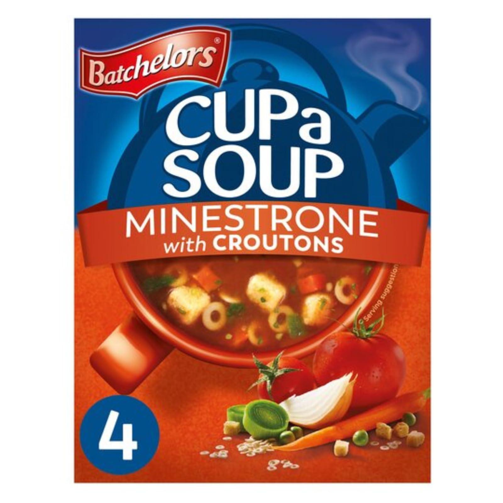 Cc1st Customers Come 1st Batchelors Cup a Soup Variety Pack - Potato & Leek, Chicken, Minestrone, Cream of Vegetable, Cream of Asparagus - 20 Servings, 5 Flavors, Total 521g