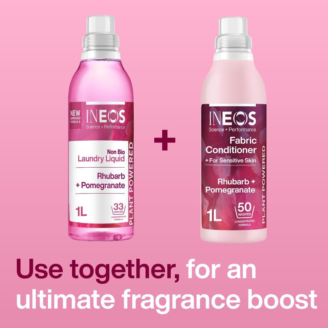 Ineos INEOS Next Gen Fabric Conditioner + Ultimate Fragrance Rhubarb + Pomegranate, 50 Washes
