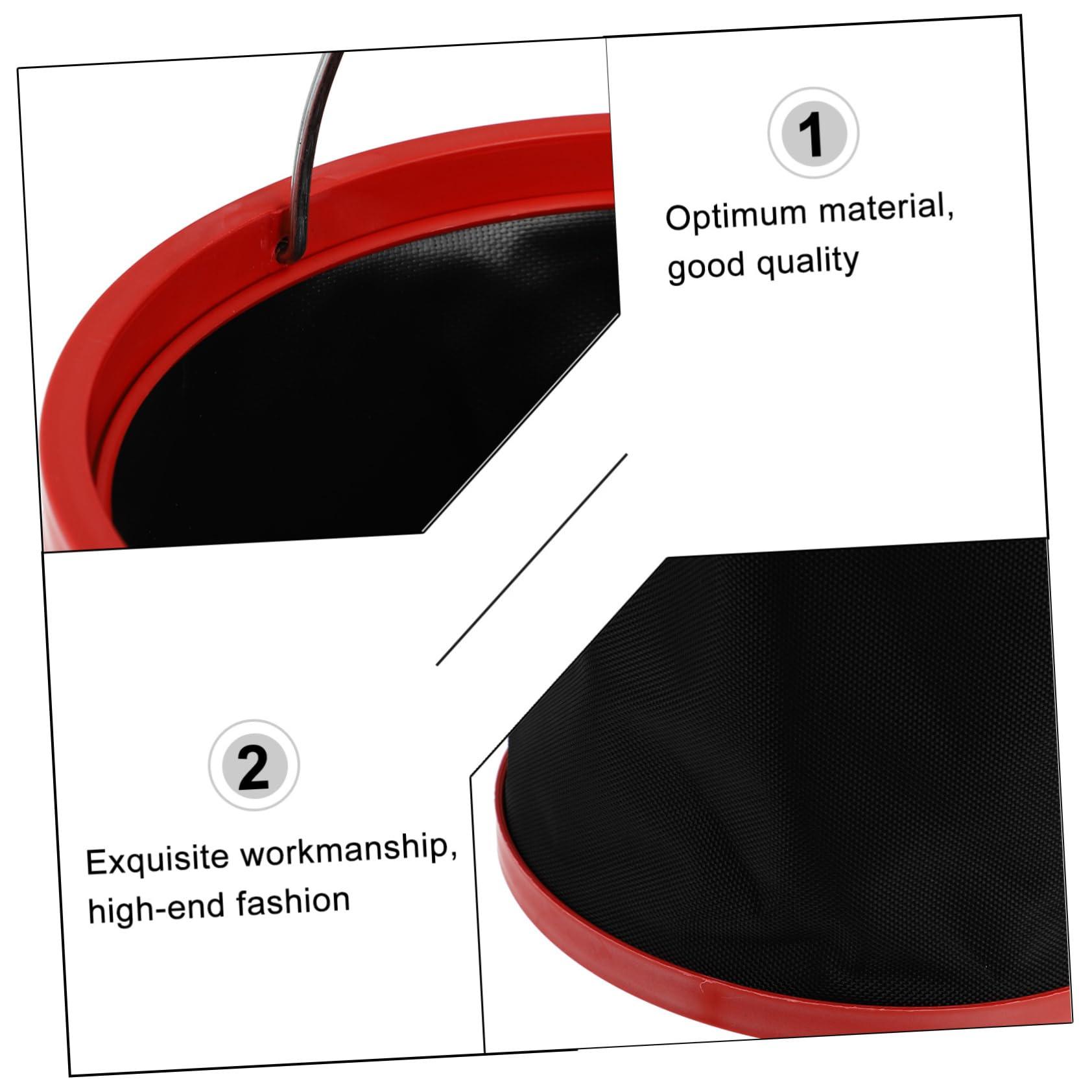 KOMBIUDA KOMBIUDA Portable Folding Water Container Water Bucket for Camping Hiking Fishing and Outdoor Activities and Lightweight Design for Easy Storage