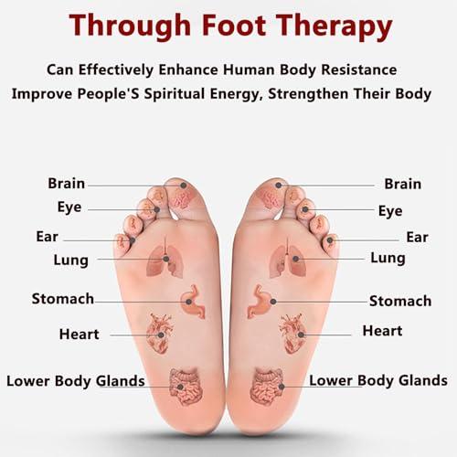 LBMED PEMF Foot Massager Machine, AI Smart Foot Massage Device with Magnetic Energy Frequency: 5mHz and Energy Output:0-40J/cm, Adjustable 3 Levels of Intensity, for Improve Sub-Health
