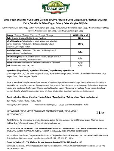 Farchioni Farchioni - Extra Virgin Italian Olive Oil Tin Can (1 Litre)