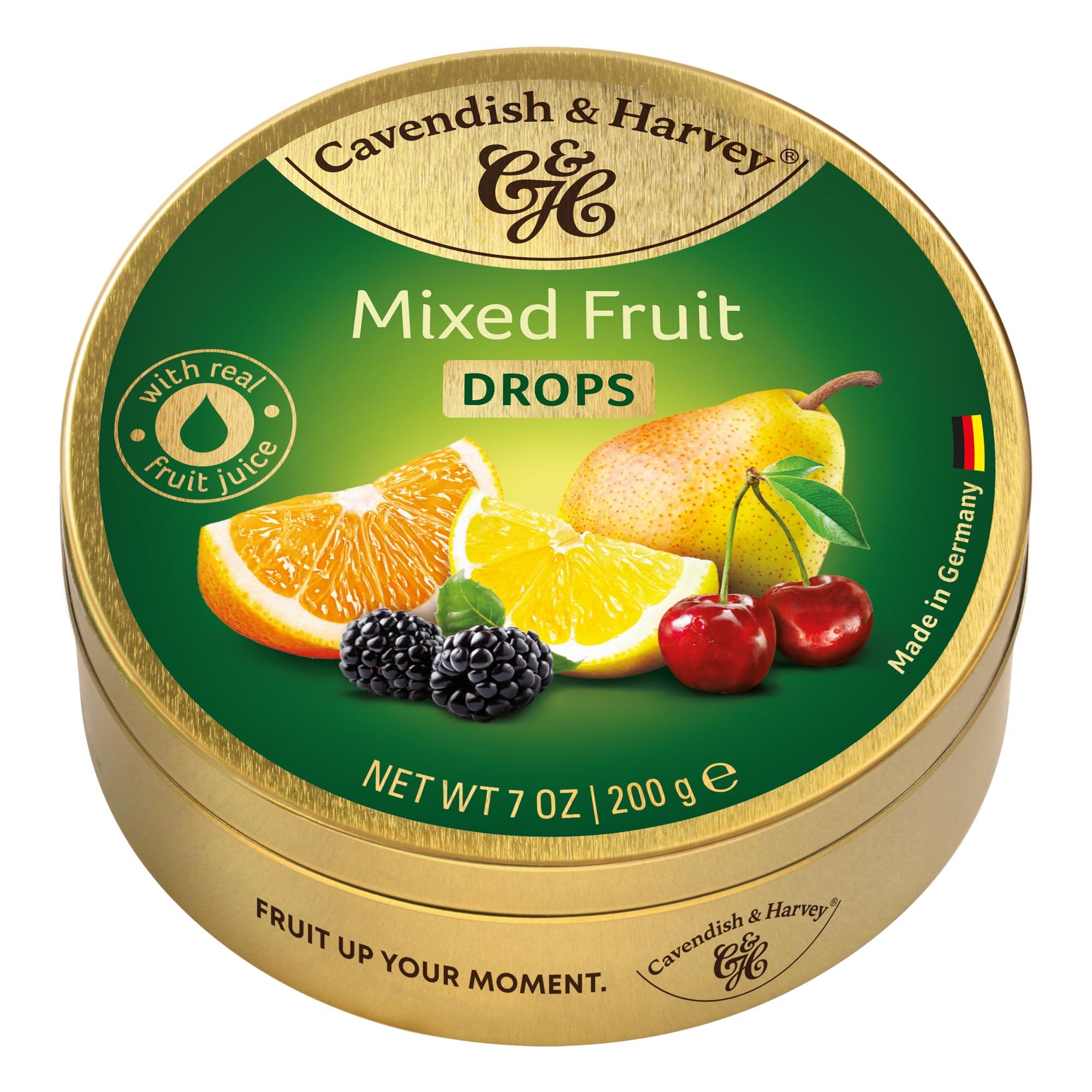 Cavendish & Harvey Cavendish & Harvey Mixed Fruit Drops Tin