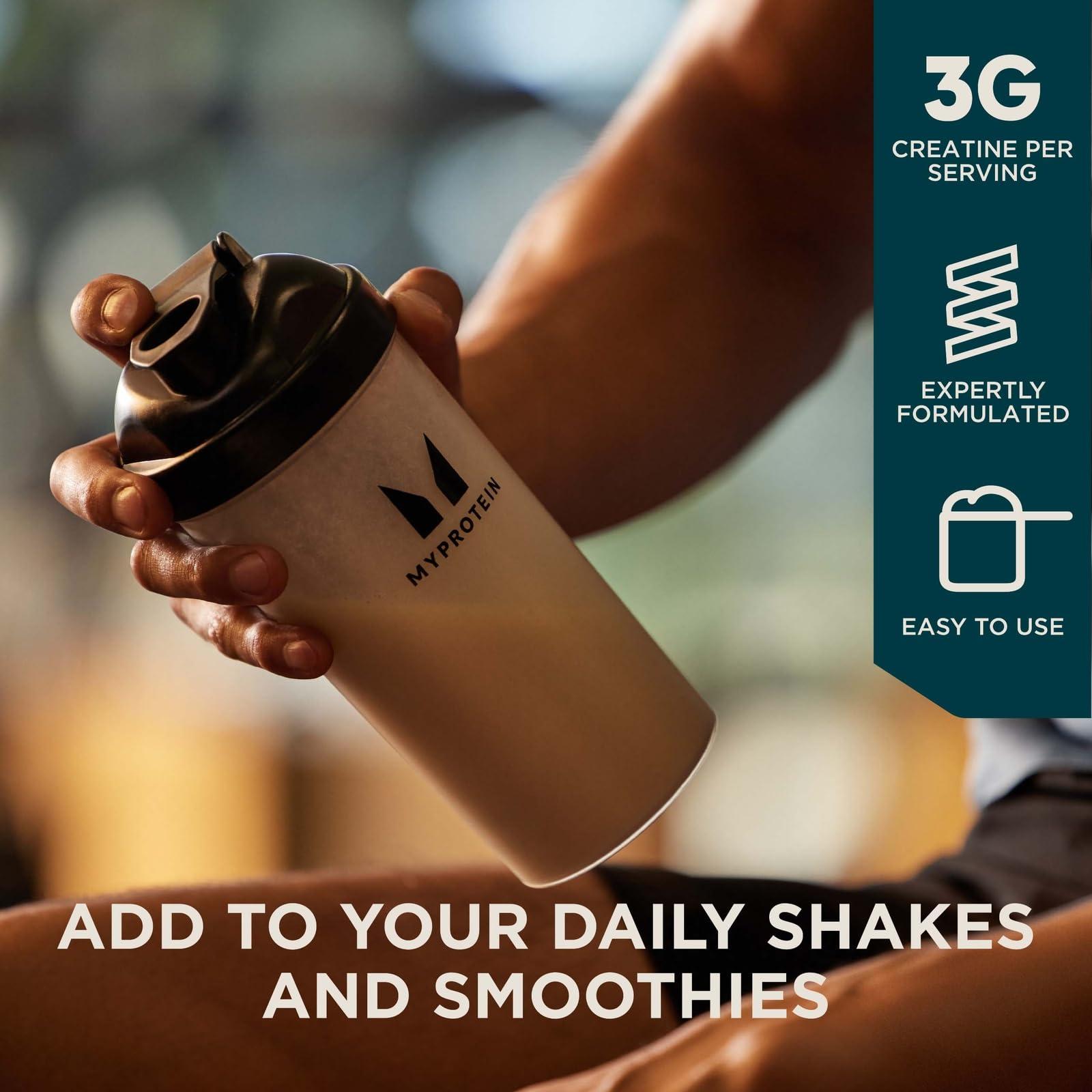 Myprotein Myprotein Impact Creatine Monohydrate Powder | 1 kg | Micronised Creatine for Strength, Power & Muscle Growth | 3 g Per Serving | Supports High-Intensity Training & Recovery | Unflavoured