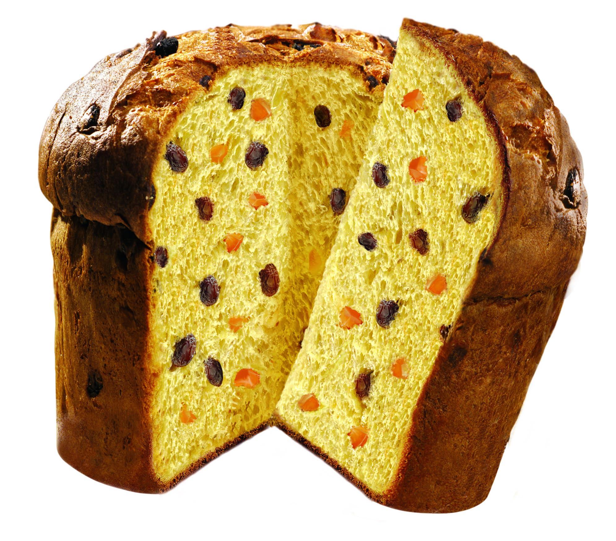 PVL Trade Italian Traditional Panettone Cake with Candied Fruit 500g