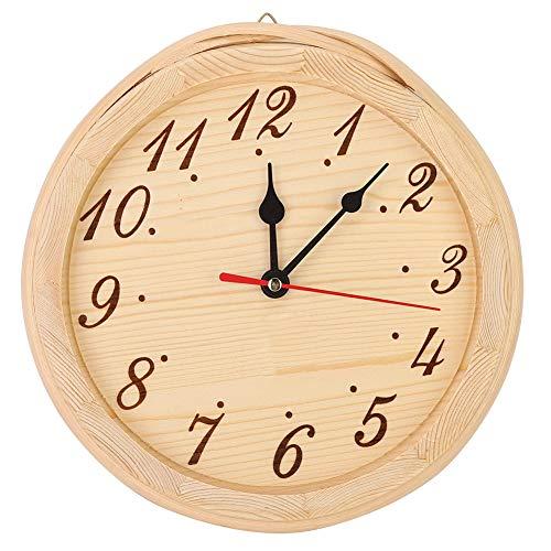 Jeanoko Sauna Clock with Numbers, Clear Reading, Modern and Simple, for The Sauna