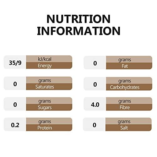 Keto Chef Keto Chef Thick Instant Udon Noodles - Konjac Vegan Noodle, Zero Fat, Sugar & Carb, Shirataki, Made from Free-from Flour, Healthy Low Calorie Food, Ready to Eat | Pack of 12 (270g)