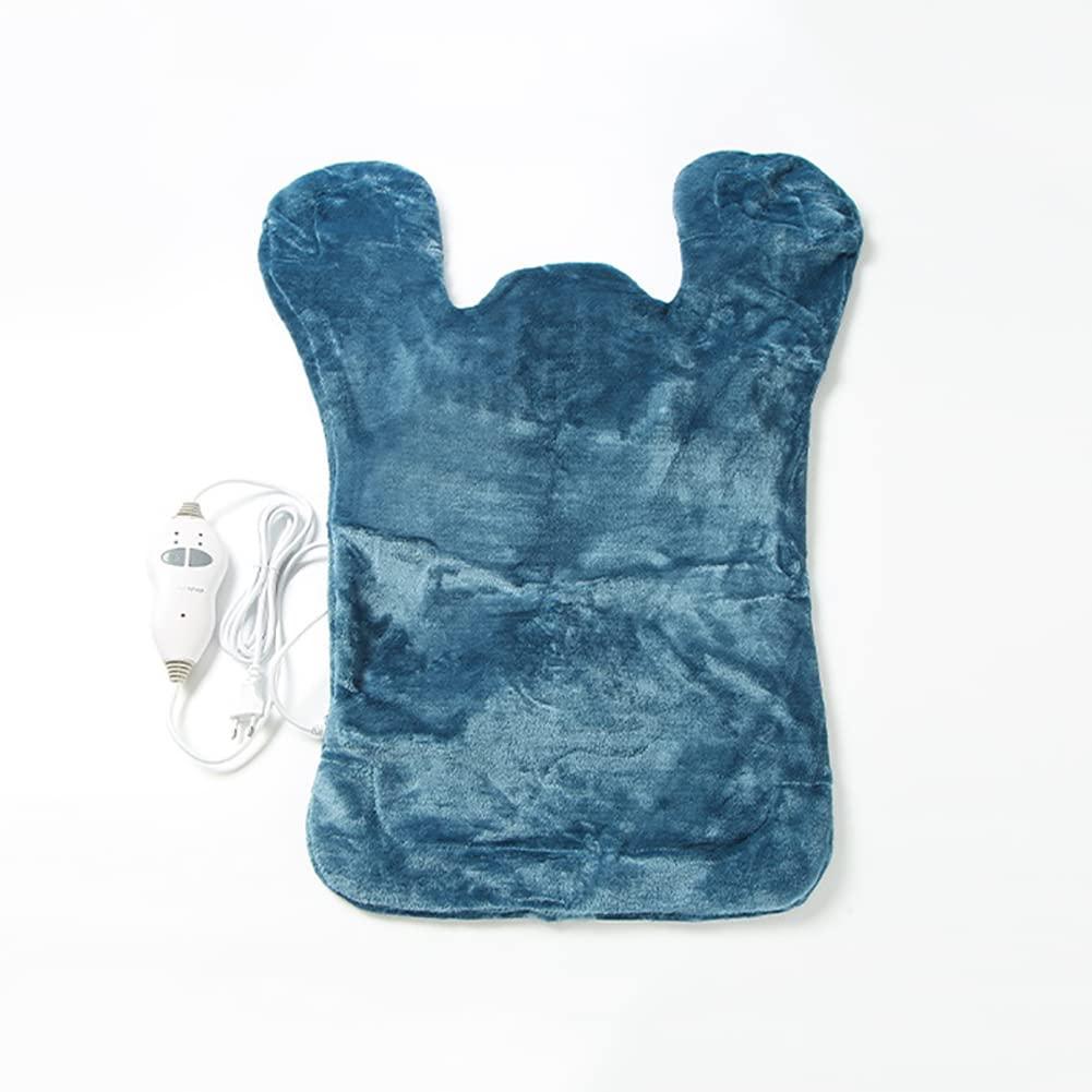 HSRG Relief Massaging Heat Wrap, Electric Massage Heating Pad, with 4 Massage Setting, Fast-Heating Technology, Uniform Heat Distribution, for Back Neck and Shoulders Pain Relief