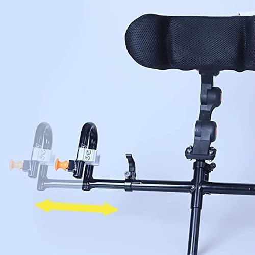 Joyfitness Joyfitness Wheelchair Headrest Head Neck Support Adjustable Wheelchair Headrest Cushion Curved Headrest Pad for Wheelchair,Adjustable Heightening Cushion for Elderly, Disabled