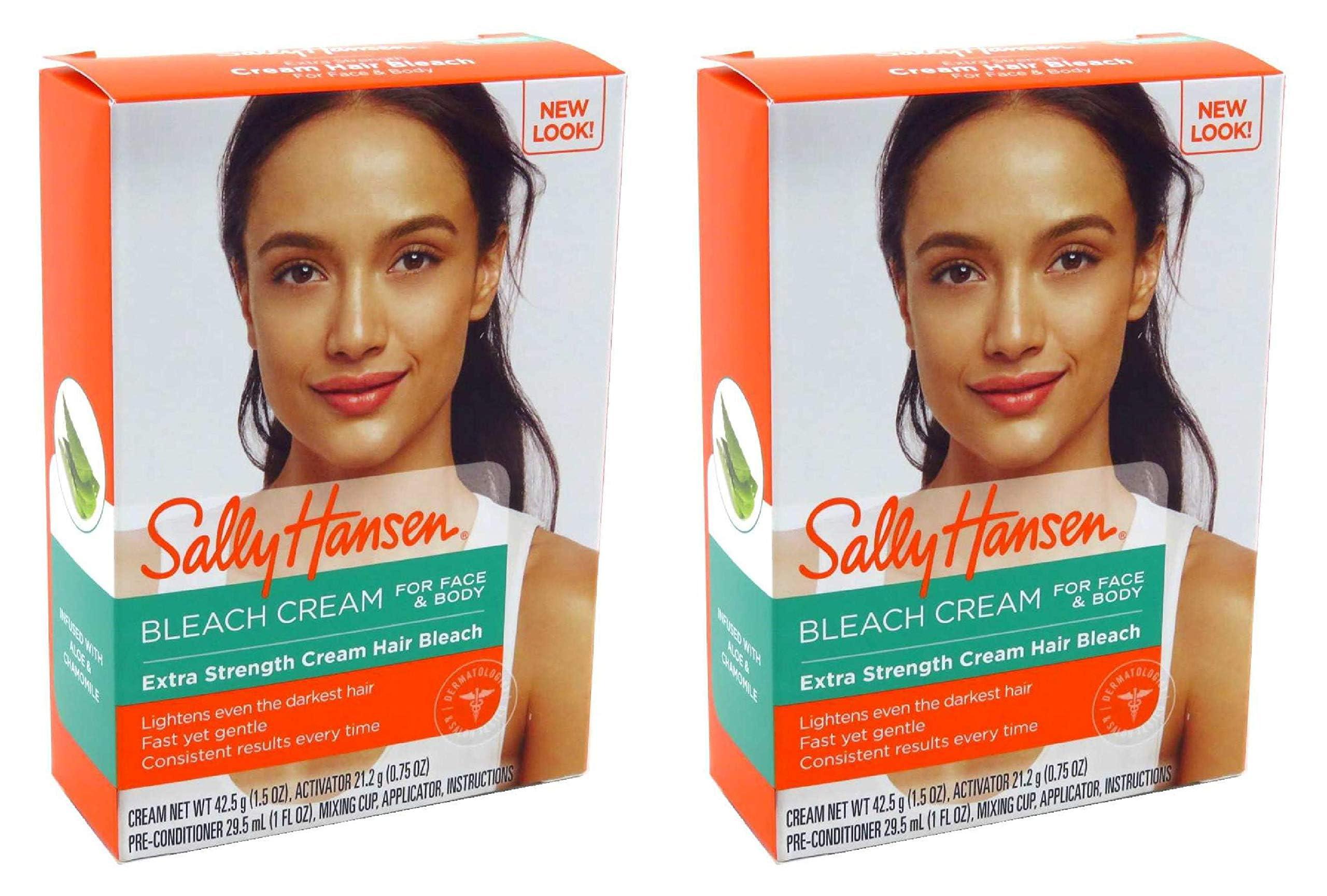 Sally Hansen Sally Hansen Creme Hair Bleach Extra Strength For Face & Body (2 Pack)