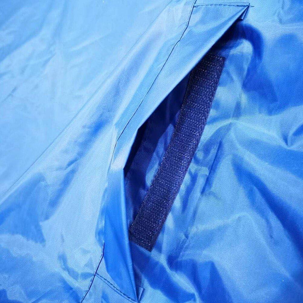 FreshCart Basics Waterproof Wheelchair Poncho Cover Full Body Coverage Reusable Wind Proof Cape with Hood for Mobility Scooter Wheelchairs