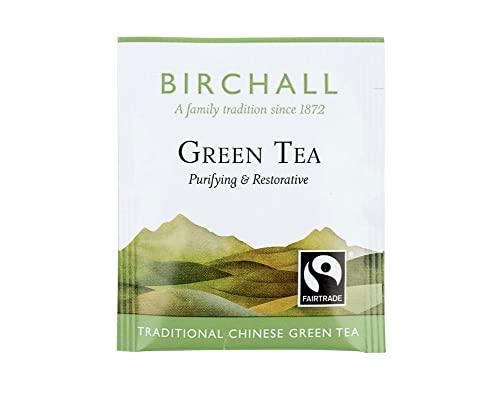Birchall Birchall Tea - Green Tea - Box of 200 Enveloped Plant-Based Prism Tea Bags - Experience the Antioxidant Rich & Delicate Flavor of Healthful & Nutritious Brew for Every Day