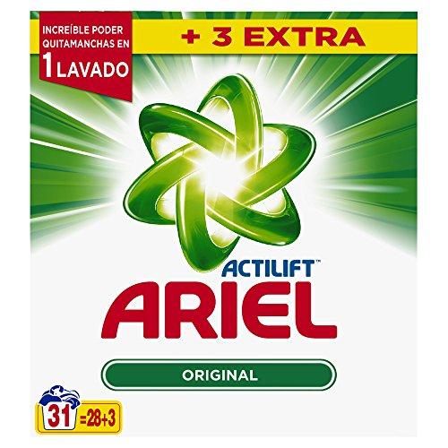 Ariel Ariel Actilift Detergent For Washing Machine, 28 + 3 Saucepans, 2.015 kg