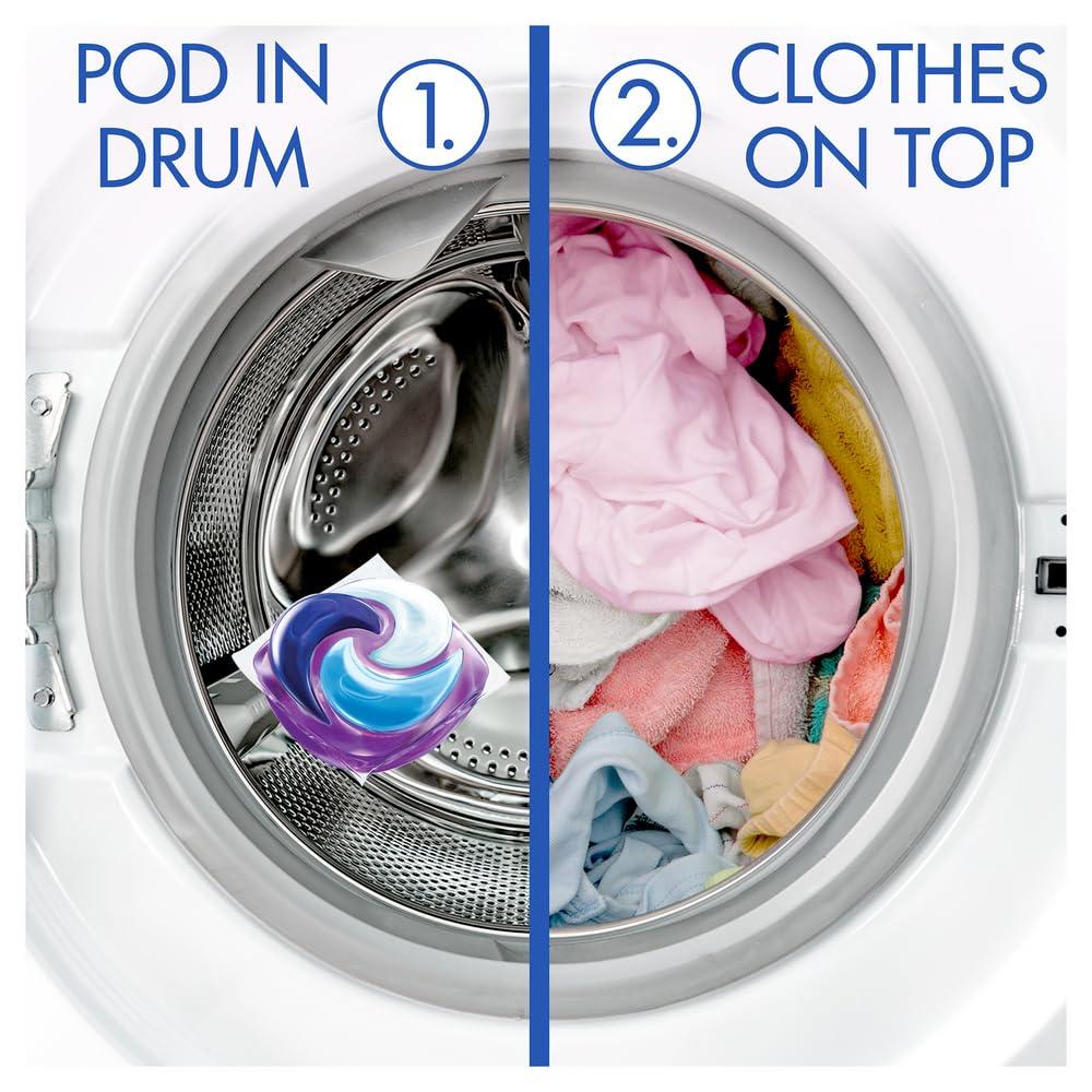 Bold Bold Platinum PODS Washing Liquid Laundry Detergent Capsules 55 Washes, Frosted Rose Wonderland, Mrs Hinch's Winter Edition, With Built-In Softener